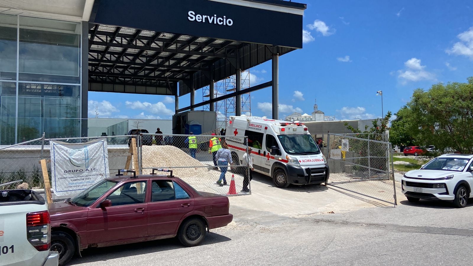 Subsecretaría de Trabajo sigue el caso del hombre que cayó de tres metros en Campeche