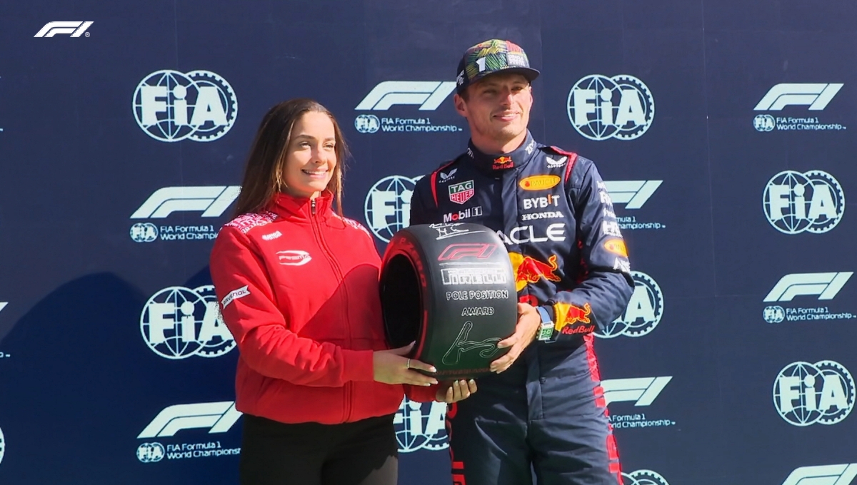 El piloto de Red Bull recogió su octava pole position del año El piloto de Red Bull recogió su octava pole position del año