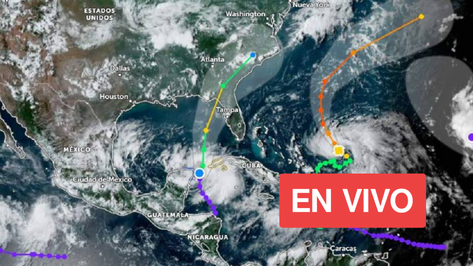En Quintana Roo está provocando lluvias torrenciales