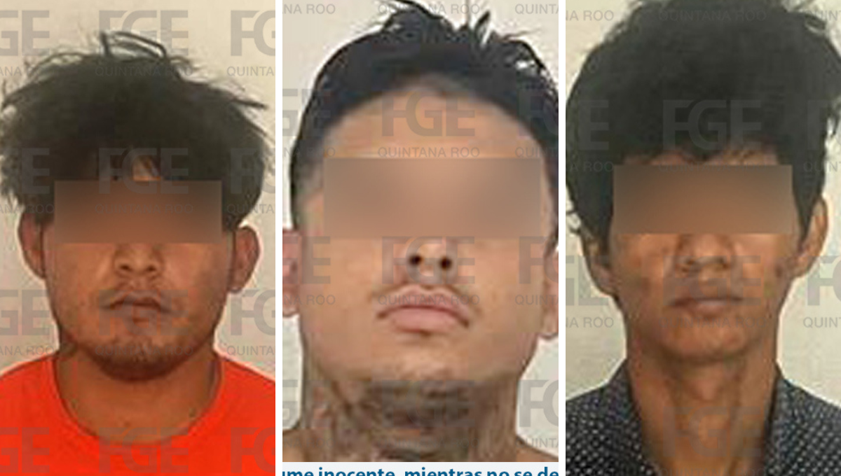 Los detenidos estarían vinculados a un grupo criminal en Cancún