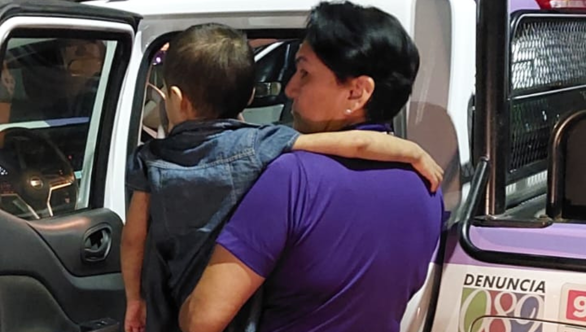 Rescatan a una niña en la Región 253 en Cancún; la tenían amarrada a una mesa