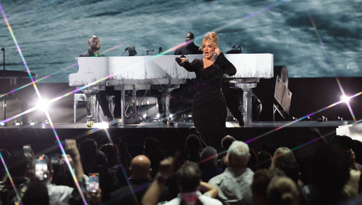 Adele detuvo su concierto para calmar los ánimos. Foto: Especial Adele detuvo su concierto para calmar los ánimos. Foto: Especial