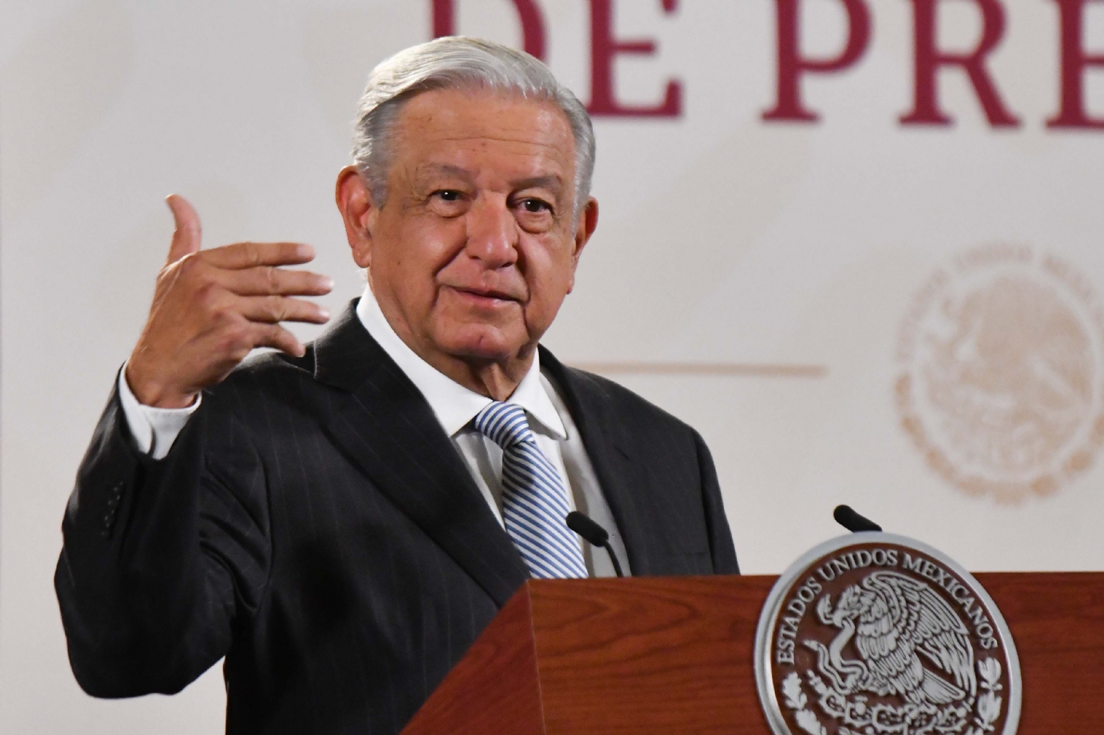 El Presidente realizará su mensaje desde Campeche.
