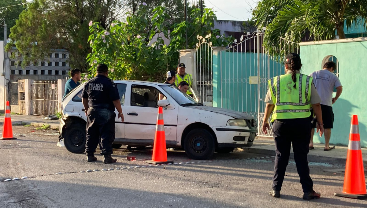 El conductor se dio a la fuga caminando