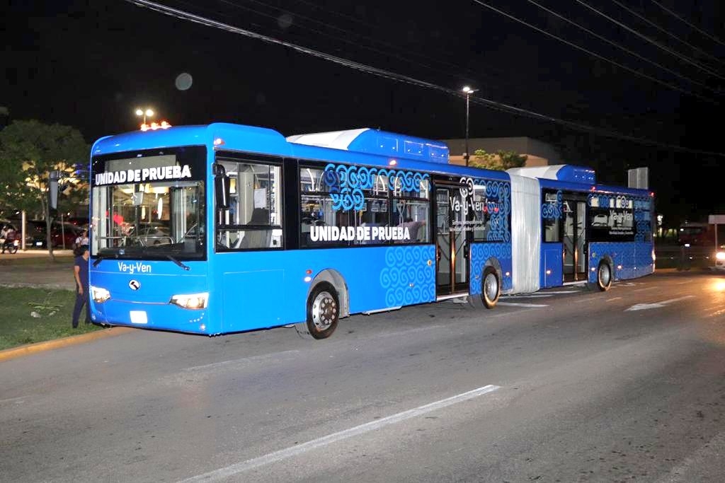 La unidad articulada de Va y Ven operaría en el Periférico de Mérida