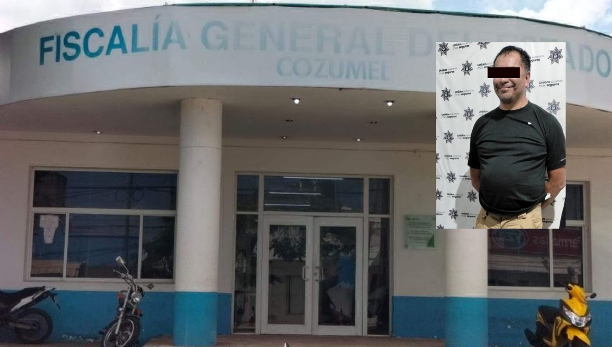 El hombre no mostró resistencia durante su detención y traslado a la FGE El hombre no mostró resistencia durante su detención y traslado a la FGE