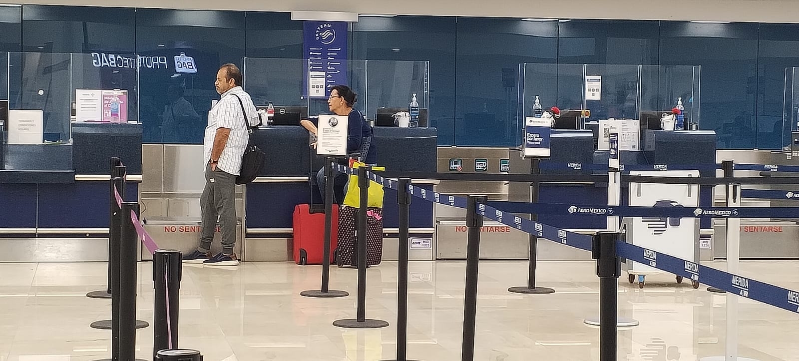 Sólo son dos vuelos retrasados este miércoles