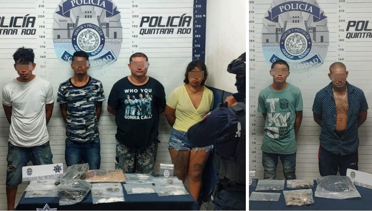 Además de drogas les fueron halladas armas de fuego Además de drogas les fueron halladas armas de fuego