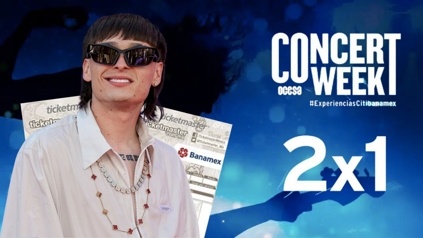 OCESA pone conciertos al 2x1 en Concert Week OCESA pone conciertos al 2x1 en Concert Week