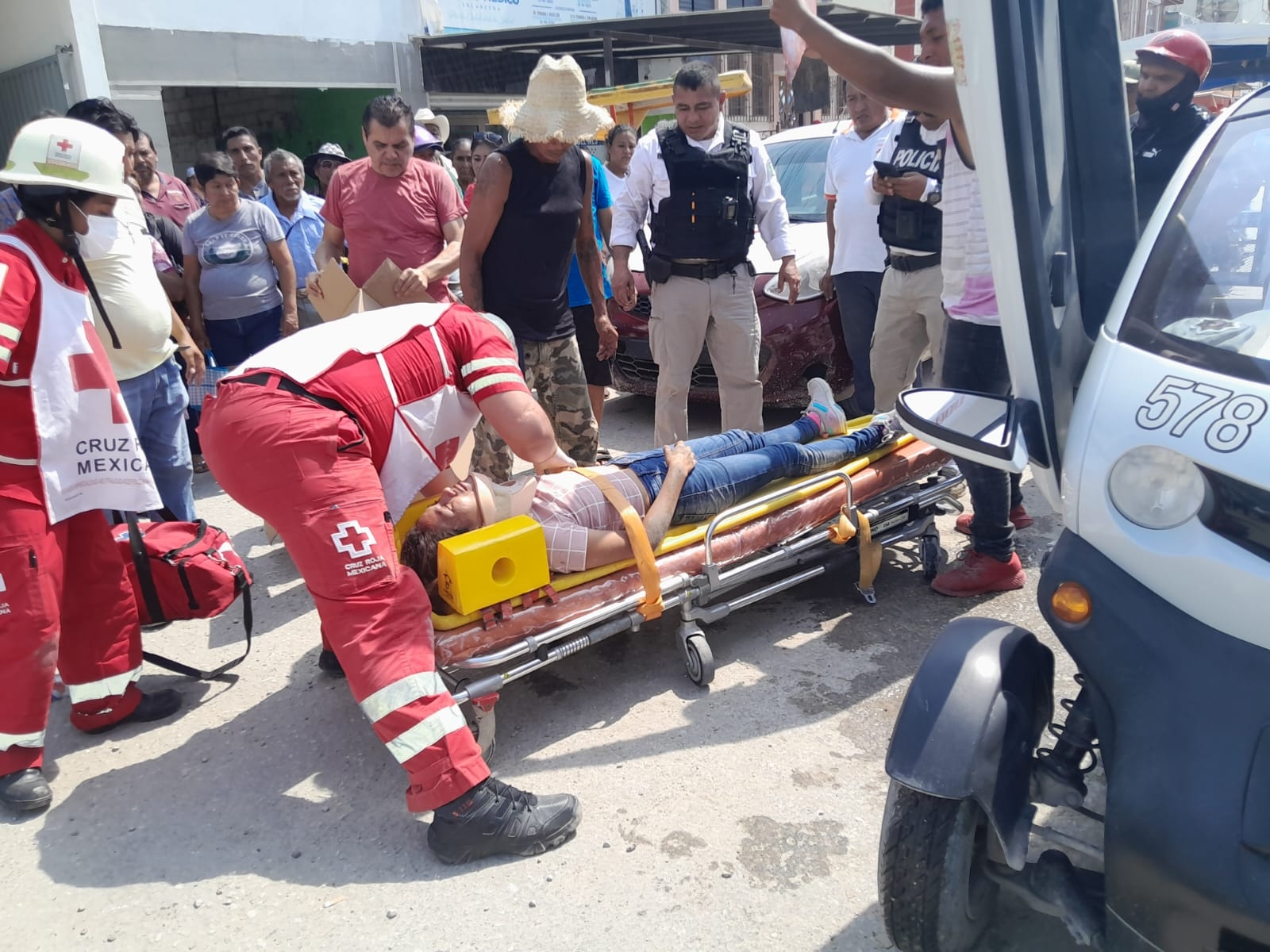 La mujer presentó fracturas en el cuerpo La mujer presentó fracturas en el cuerpo