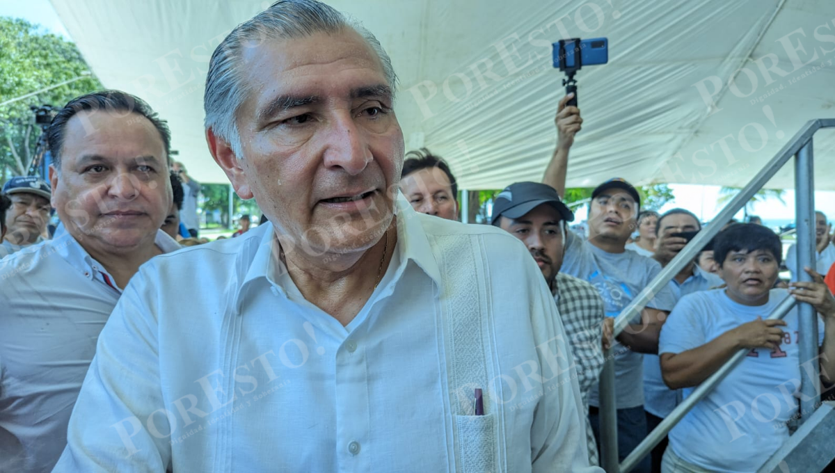 Con un discurso sobre los avances de la transformación en Quintana Roo, el precandidato habló de todos los beneficios de la 4T en el estado