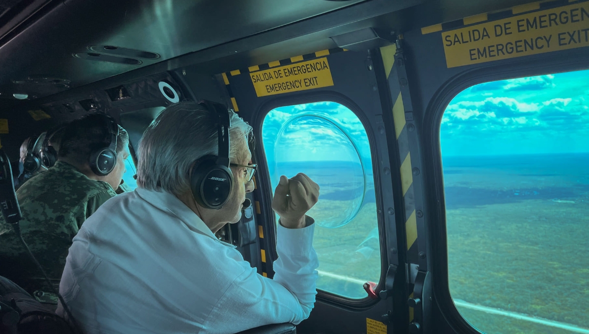 AMLO realizó el recorrido de supervisión al Tren Maya este fin de semana