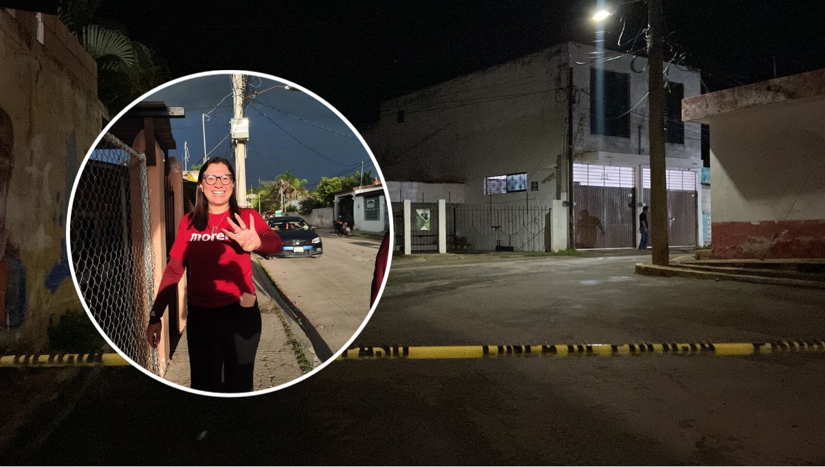Jamile Moguel recibió un impacto de bala en el vientre