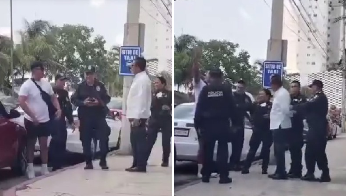 Tras ser detenido, el taxista pidió perdón