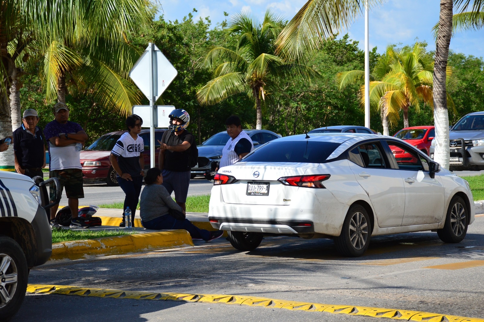 La mujer fue atendida por paramédicos sin ser trasladada a un hospital La mujer fue atendida por paramédicos sin ser trasladada a un hospital