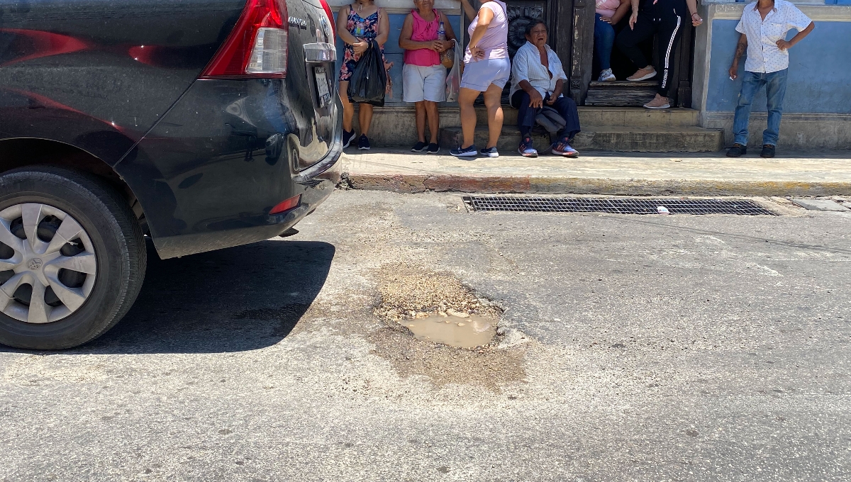 Las calles de las comisarías de Mérida se encuentran en peores condiciones