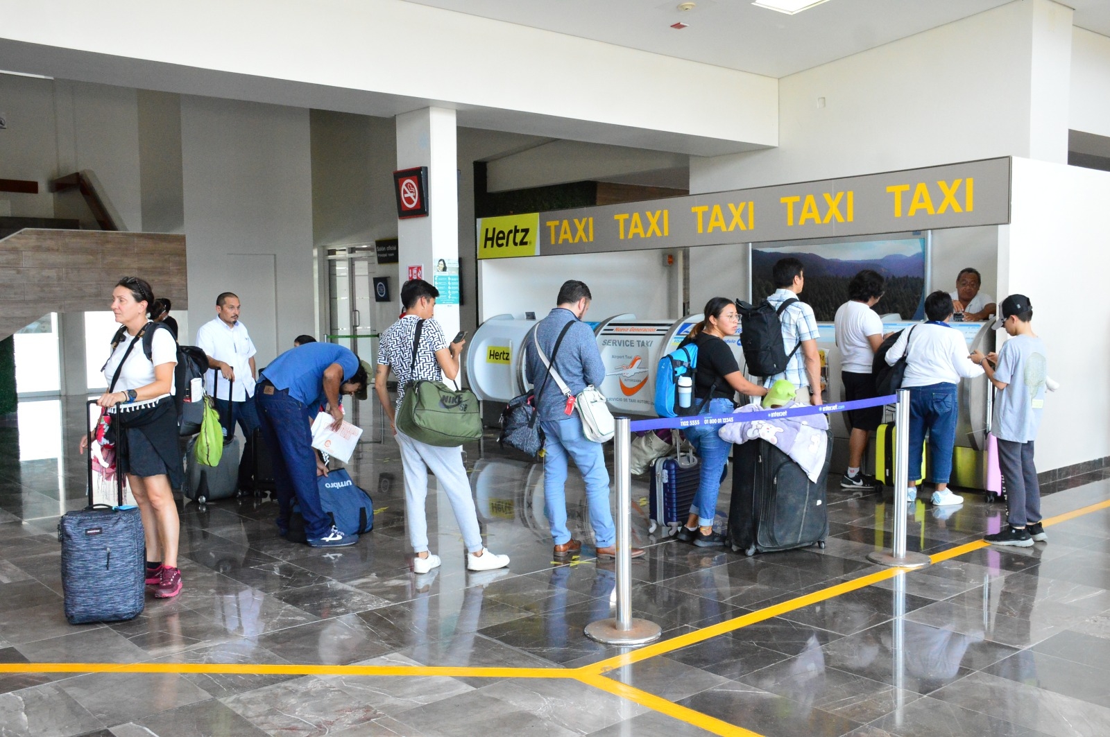 Campeche solamente tiene dos vuelos de entrada y salida en su aeropuerto