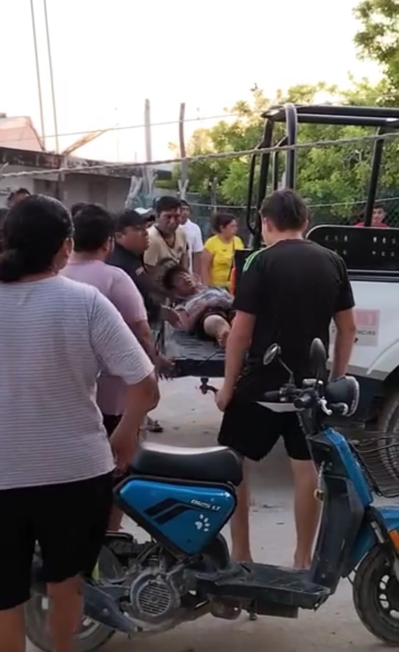 Los heridos fueron trasladados a un hospital en Calkiní