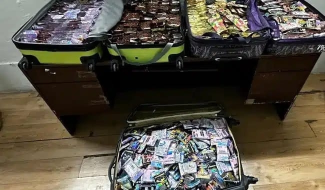 Guardia Nacional detecta cargamento con mil 400 cigarros de mariguana
