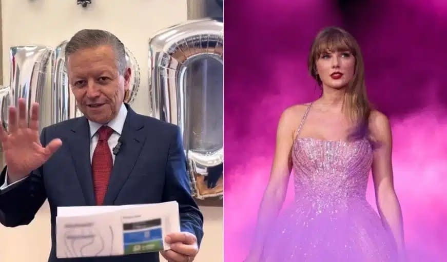 Ministro Zaldívar recibe boletos para concierto de Taylor Swift Ministro Zaldívar recibe boletos para concierto de Taylor Swift