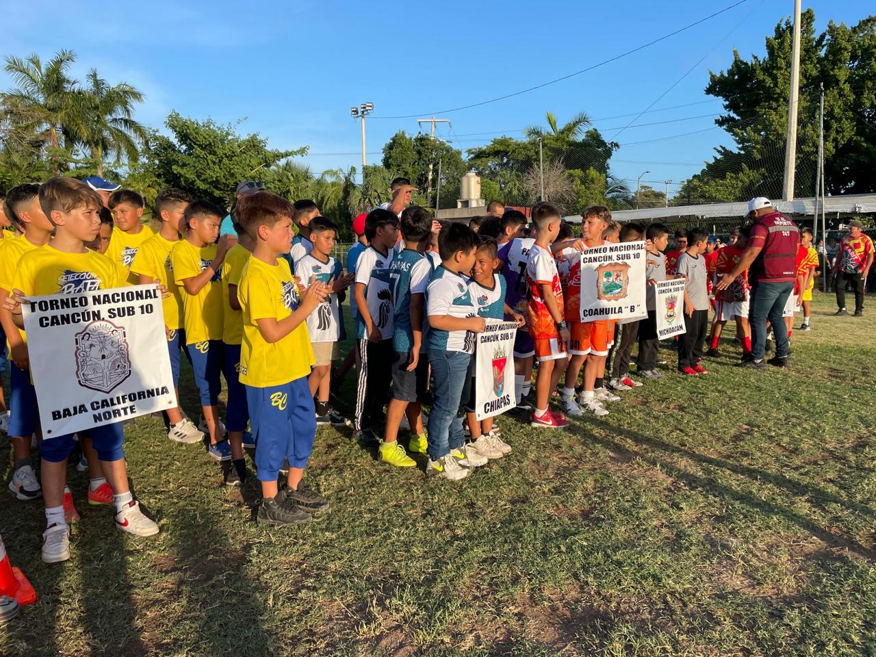 Inauguración del Campeonato Nacional de Fútbol Sub-10 en Quintana Roo Inauguración del Campeonato Nacional de Fútbol Sub-10 en Quintana Roo