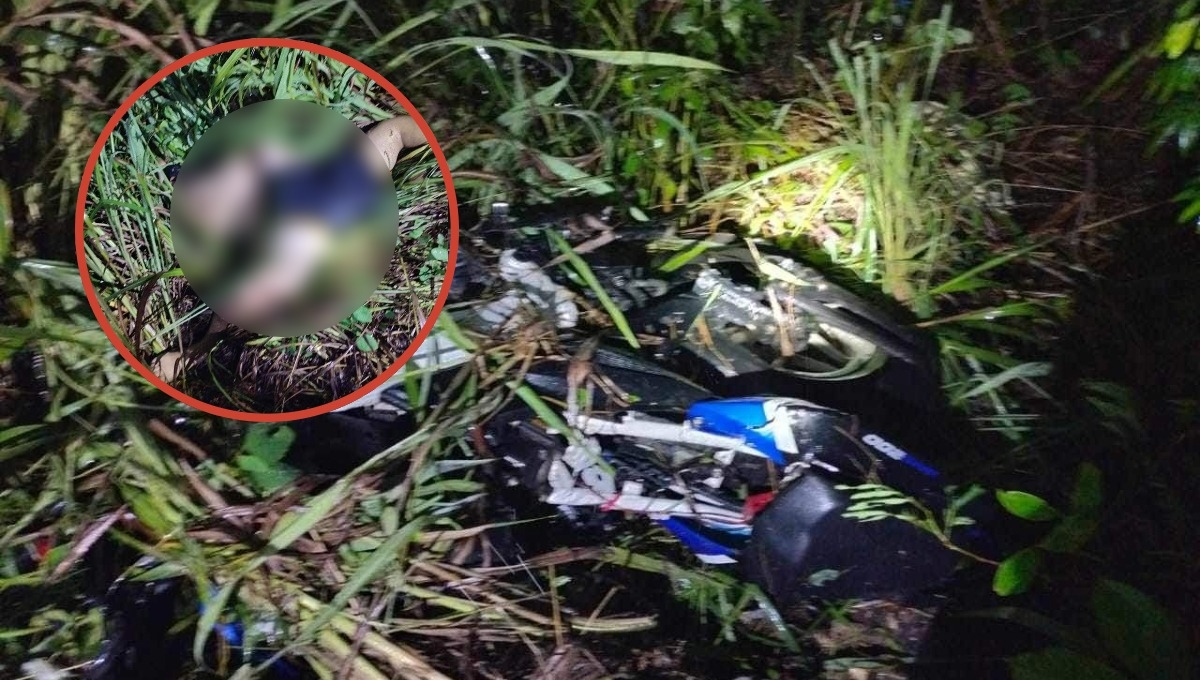 El joven murió al instante por las múltiples fracturas en el cuerpo