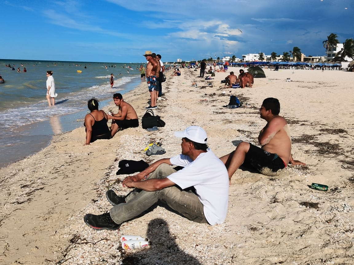 Durante el fin de semana se registró baja afluencia de turistas en el malecón de Progreso Durante el fin de semana se registró baja afluencia de turistas en el malecón de Progreso