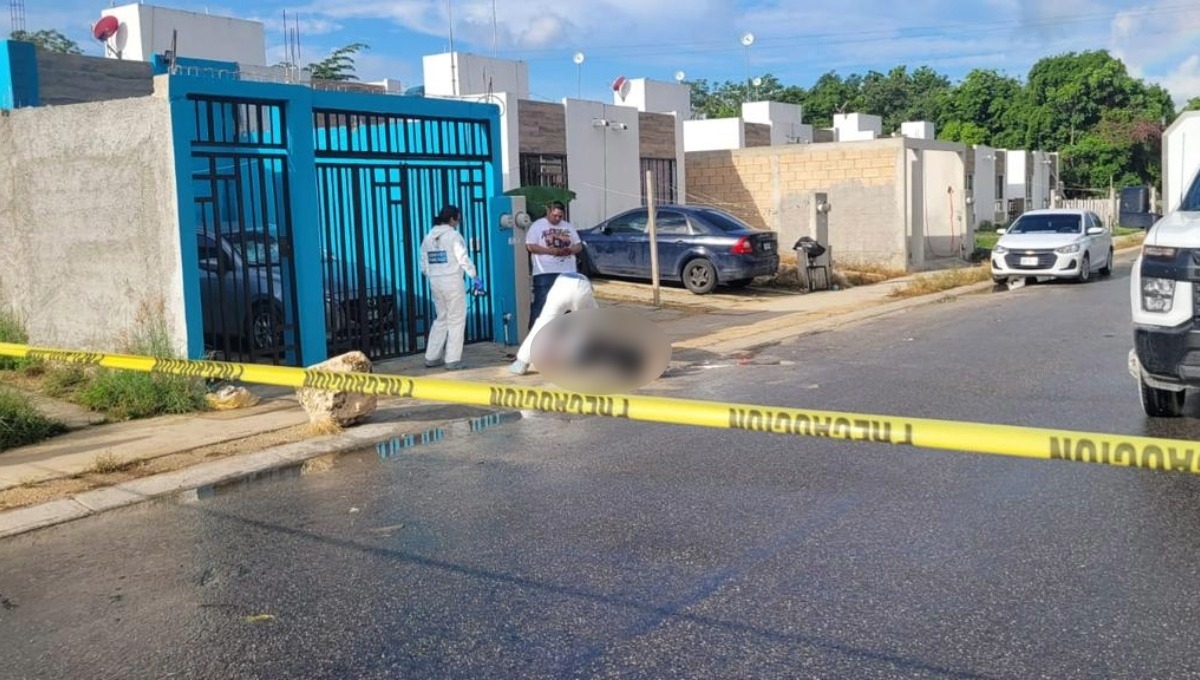 El hombre se disponía a empezar con sus labores diarias