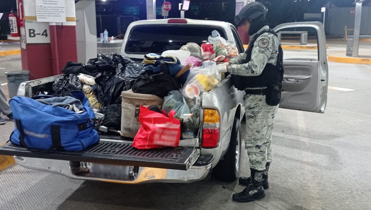 Hombre intenta ingresar de EU a México fentanilo dentro de una lapicera