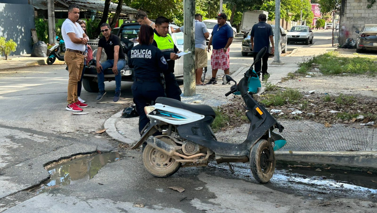 El extranjero fue multado tras accidente El extranjero fue multado tras accidente