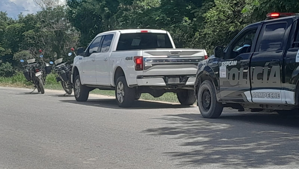 Tanto la camioneta como el conductor fueron trasladados a la Vicefiscalía
