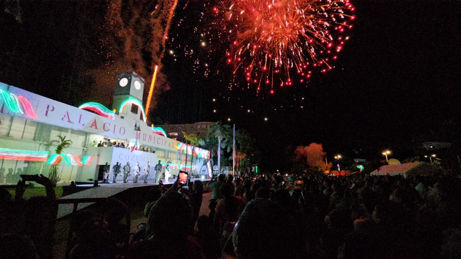 Así lució Cozumel este 15 de septiembre