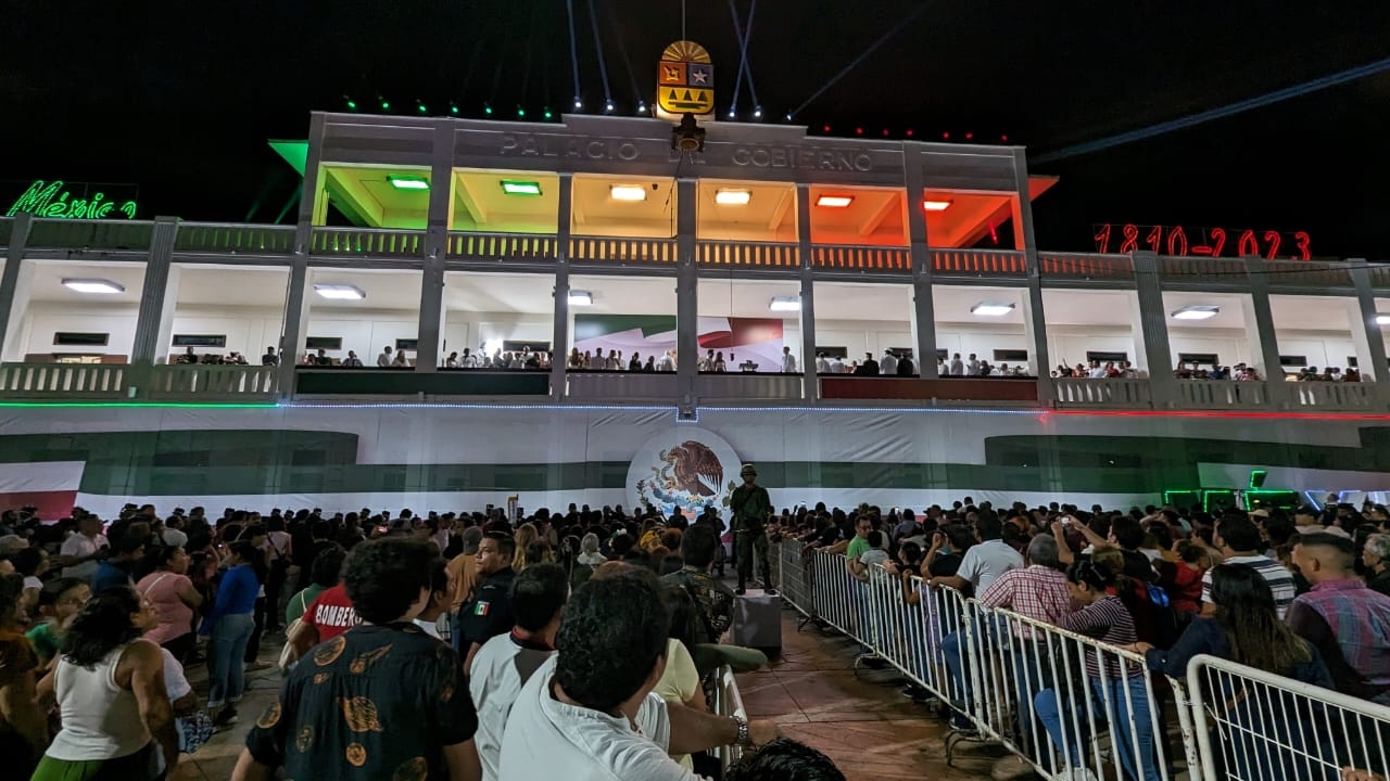 Así lució el Palacio de Gobierno de Chetumal Así lució el Palacio de Gobierno de Chetumal