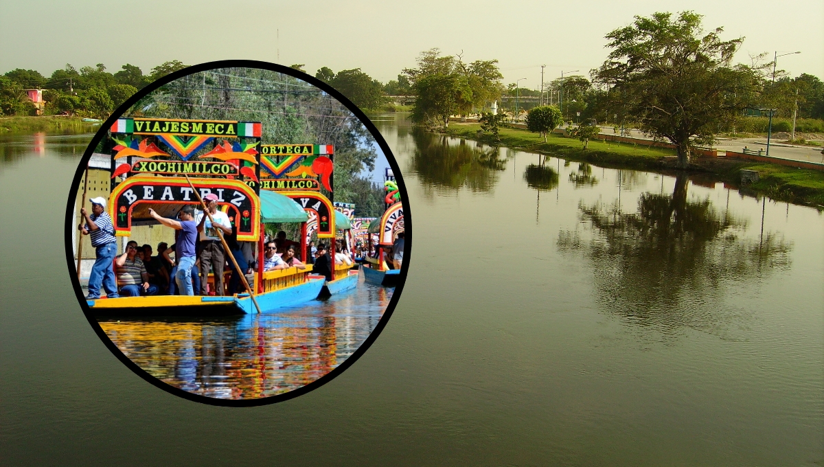 Alcalde de Candelaria 'le copia' a Xochimilco; lleva trajineras al río