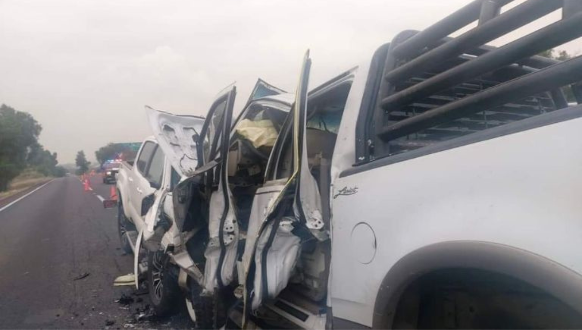 Dos personas fueron trasladadas a un hospital tras el accidente Dos personas fueron trasladadas a un hospital tras el accidente