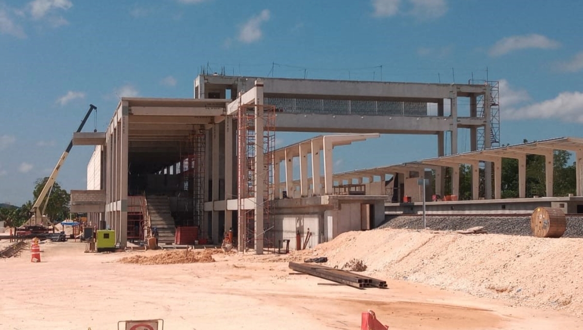 La estructura de la estación se encuentra en proceso de acondicionamiento con servicios