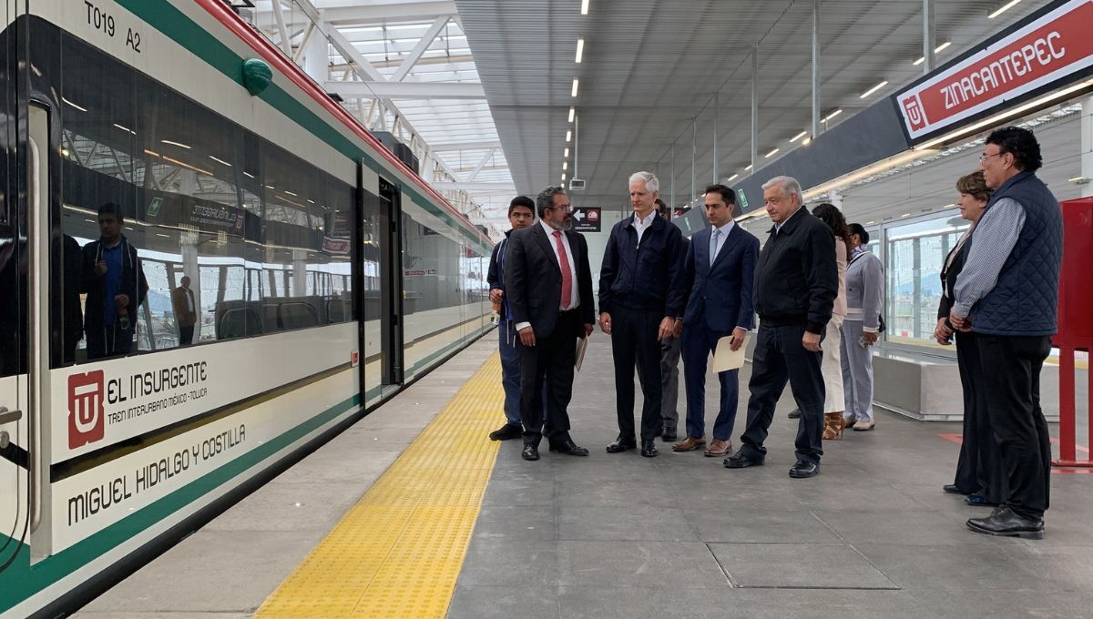 Tren Interurbano 'El Insurgente', conectará a la ciudad de Toluca con la Ciudad de México en tan sólo 39 minutos Tren Interurbano 'El Insurgente', conectará a la ciudad de Toluca con la Ciudad de México en tan sólo 39 minutos