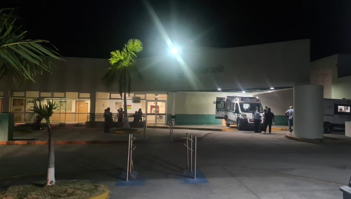El hombre fue atendido en el IMSS de Mamantel, mientras que el bebé fue trasladado al Hospital de Campeche