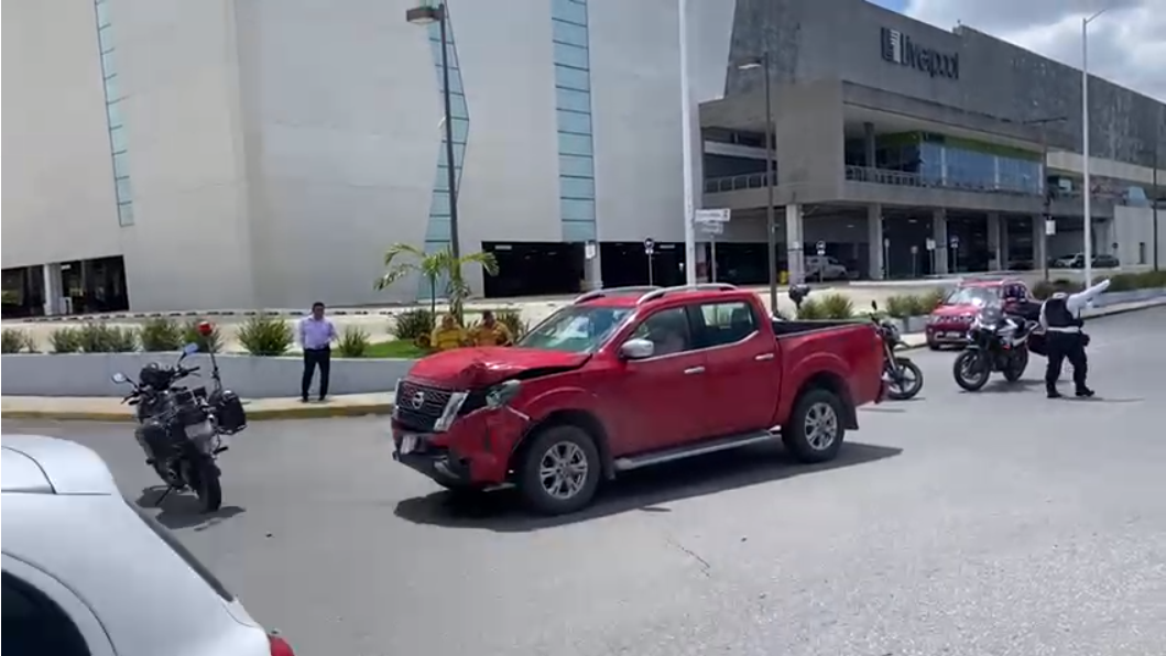 La mujer fue atendida por paramédicos de la Cruz Roja