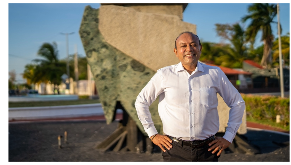 Luis Gamero Barranco Aun mantiene aspiraciones políticas como cualquier quintanarroense