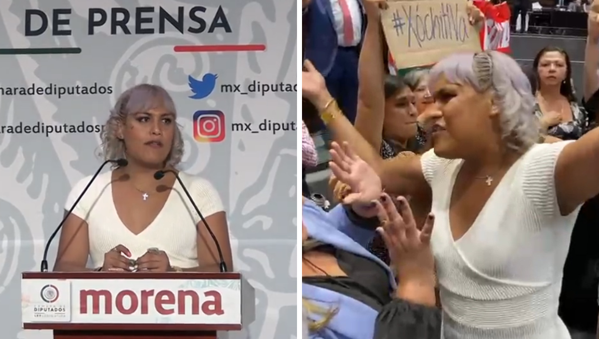 María Clemente forma parte de la bancada de Morena en la Cámara de Diputados