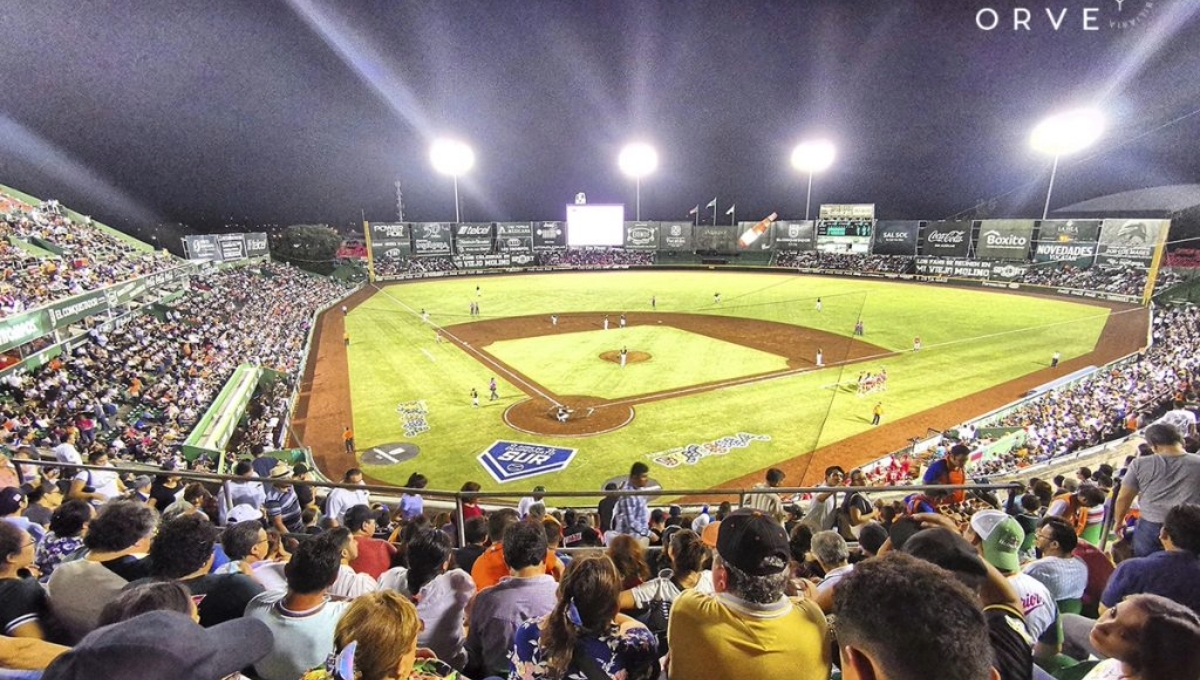 El estadio Kukulcán se encuentra al Oriente de Mérida