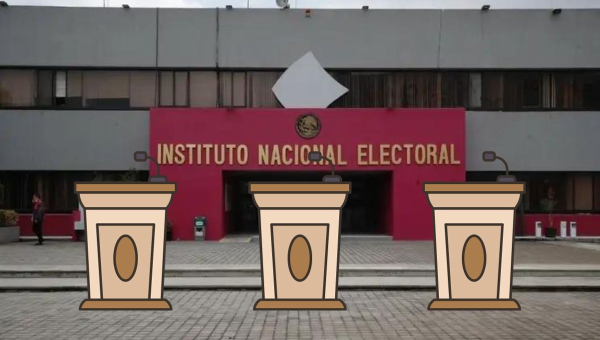 El INE ya definió el número de debates que habrá entre los candidatos presidenciales, rumbo a la elección de 024 El INE ya definió el número de debates que habrá entre los candidatos presidenciales, rumbo a la elección de 024