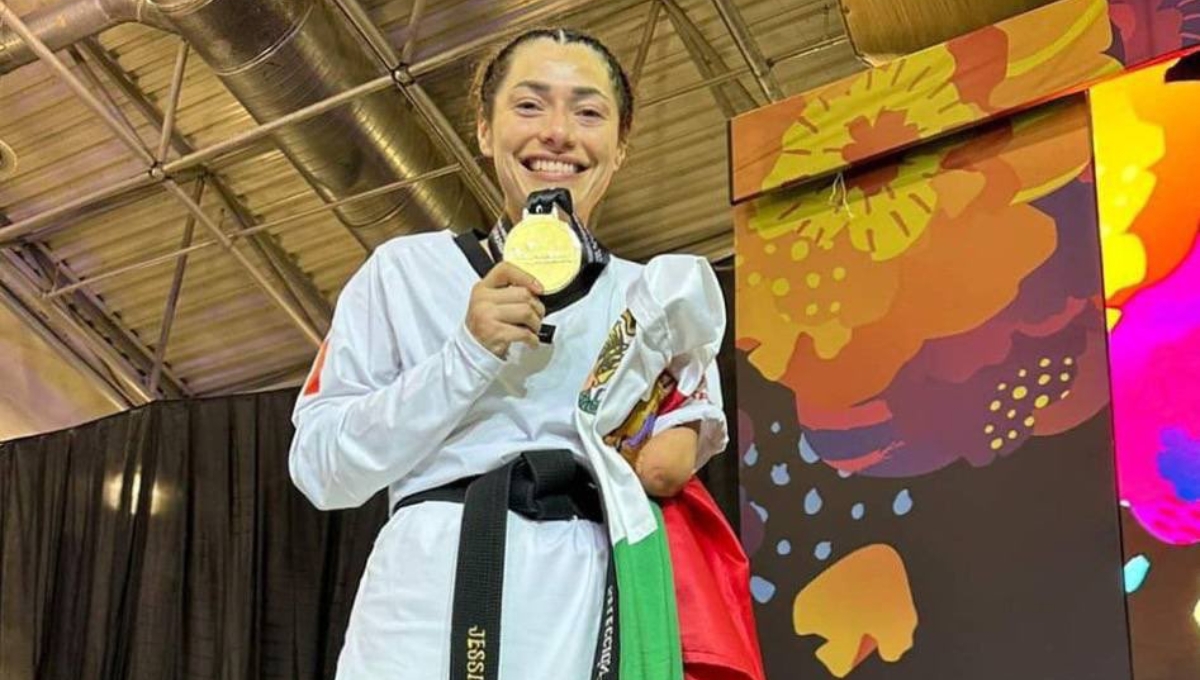 Yucateca obtiene medalla de oro en el Campeonato Mundial de Parataekwondo en Veracruz