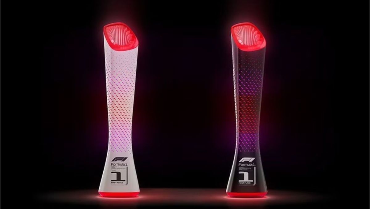 El trofeo que se entregará al ganador del Gran Premio de Japón, es una maravilla de la tecnología El trofeo que se entregará al ganador del Gran Premio de Japón, es una maravilla de la tecnología