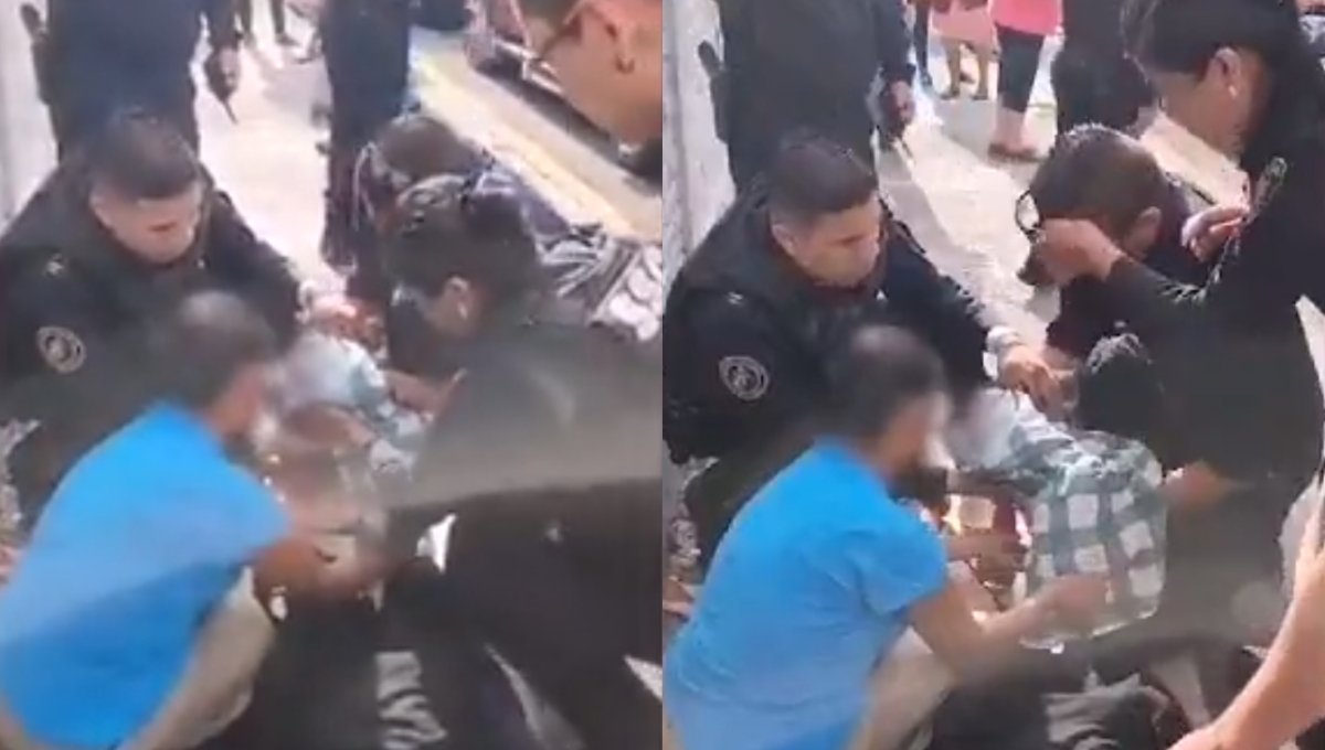 La mujer fue atendida y trasladad a un hospital junto a su bebé La mujer fue atendida y trasladad a un hospital junto a su bebé