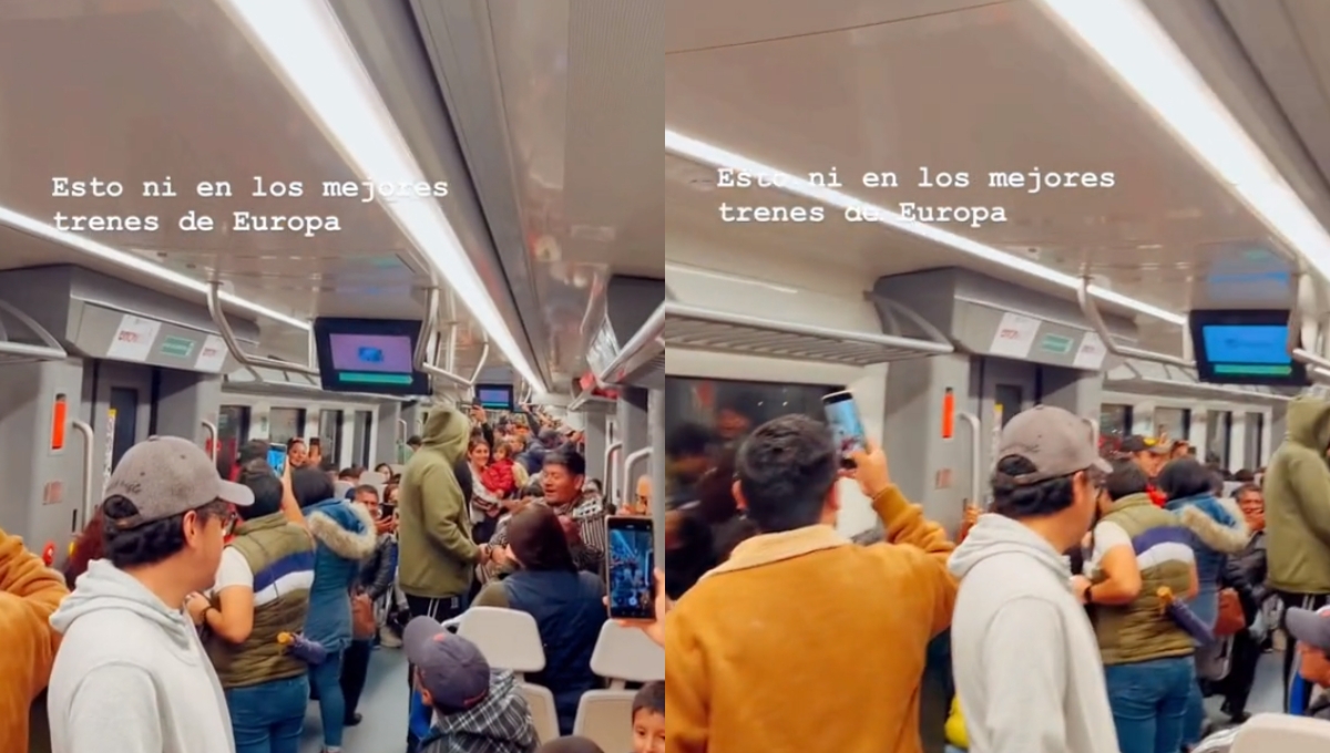 Un pasajero llevaba una guitarra para cantar Cielit Lindo