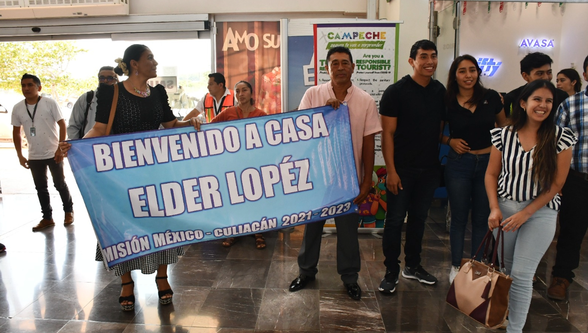 Joven fue recibido por sus familiares luego de cumplir su objetivo religioso Culiacán