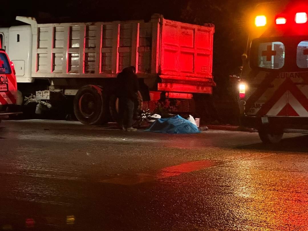Motociclista pierde la vida tras accidente en Calakmul