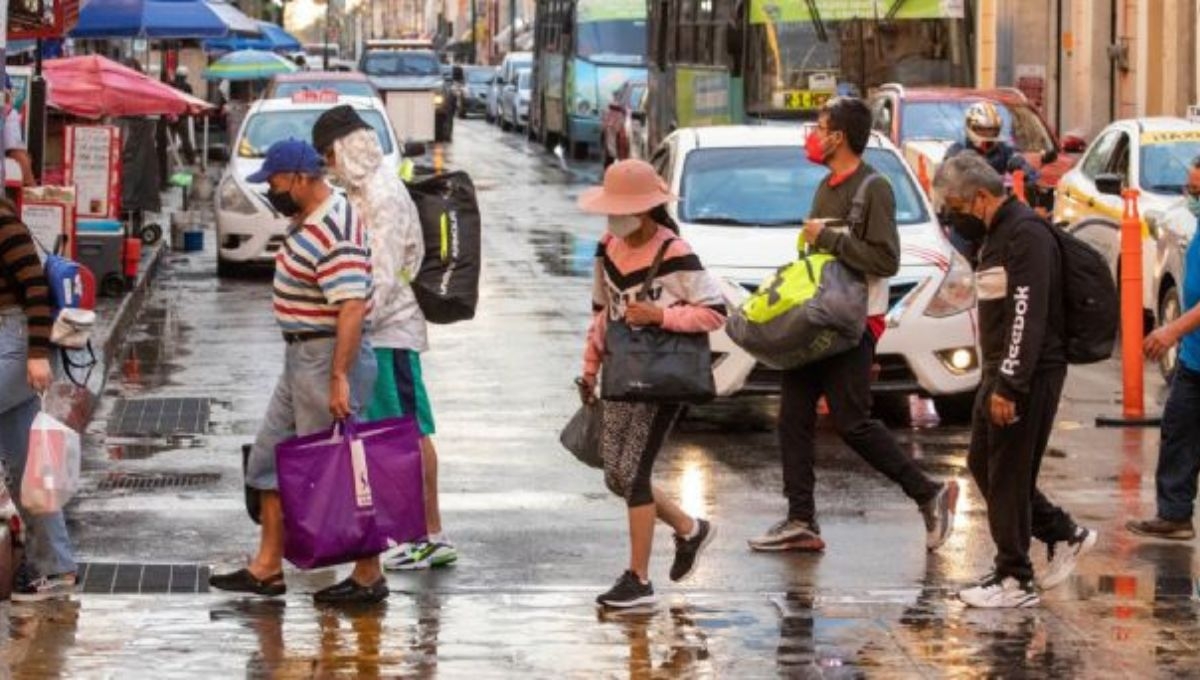 Conagua aclara que las precipitaciones de mayor intensidad podrían acompañarse de descargas eléctricas y caída de granizo